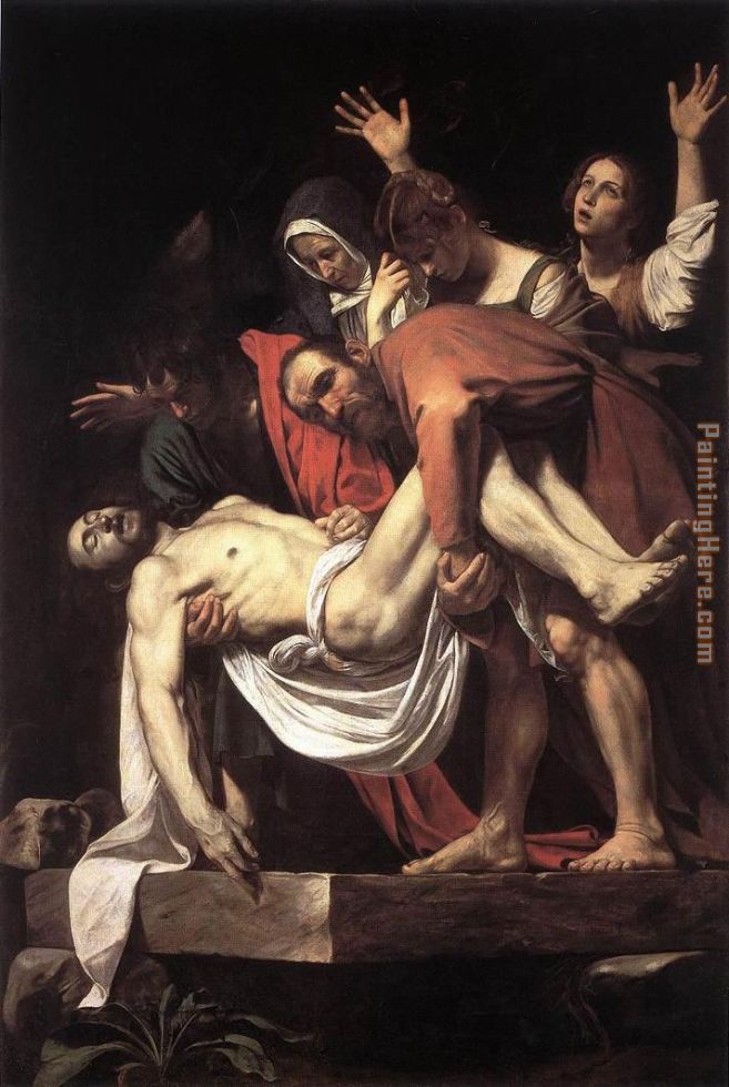 Deposition of Christ painting - Raphael Deposition of Christ art painting